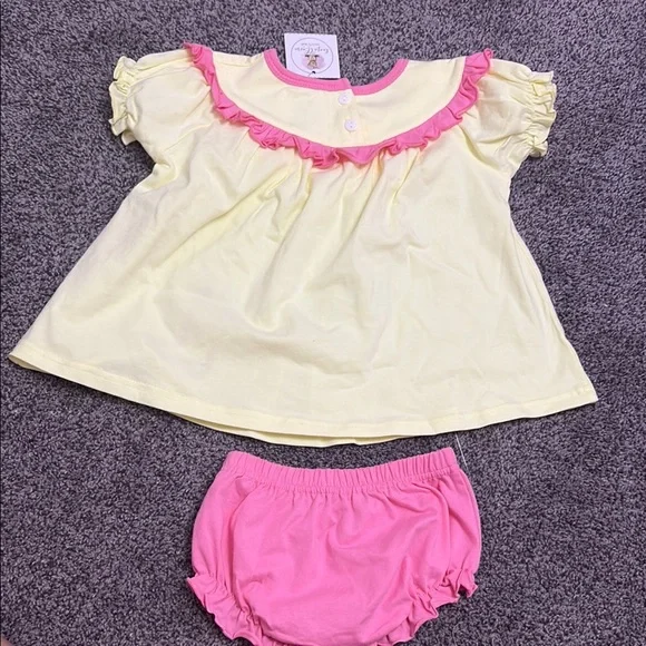 Blame it all on my roots embroidered bloomer set - Picture 2 of 3